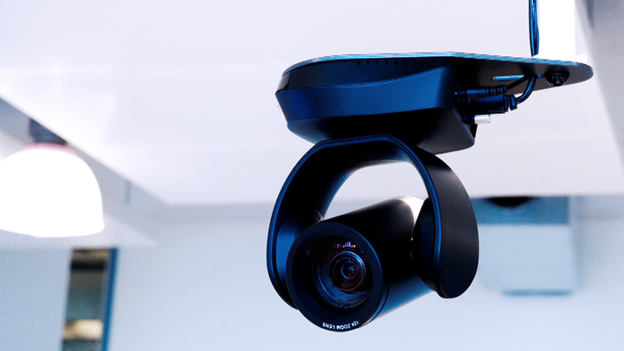 Kamerasystem für hybriden Unterricht in unseren Schulzimmern.